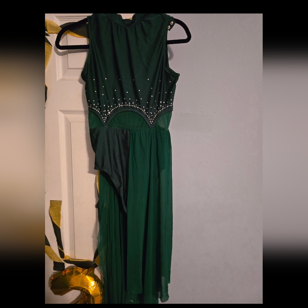 Emerald Green One Piece Danceware